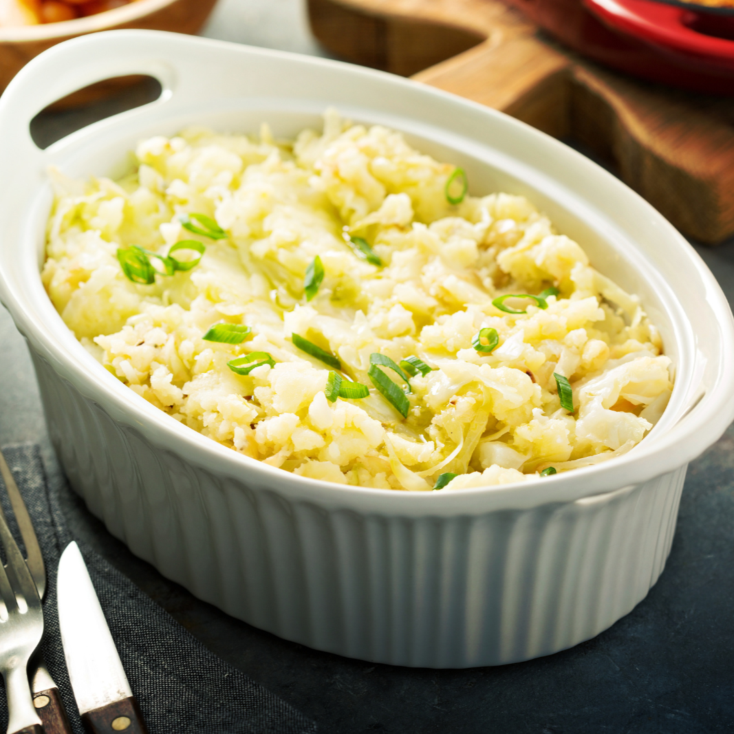 Irish Potatoes & Cabbage (Colcannon)